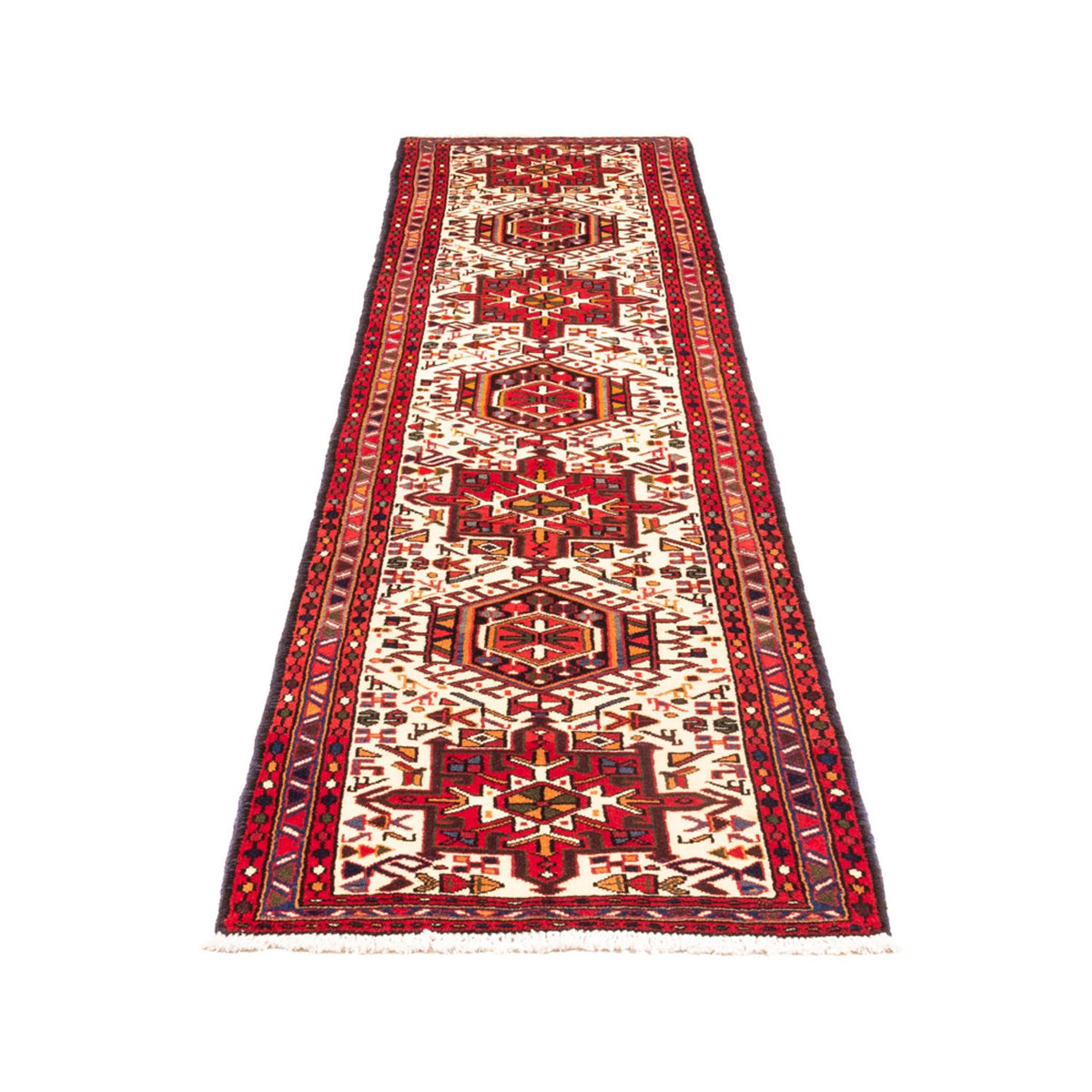 Tapis de couloir Tapis persan - Nomadic - 280 x 70 cm - beige