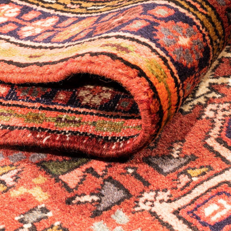 Tapis de couloir Tapis persan - Nomadic - 288 x 68 cm - rouge