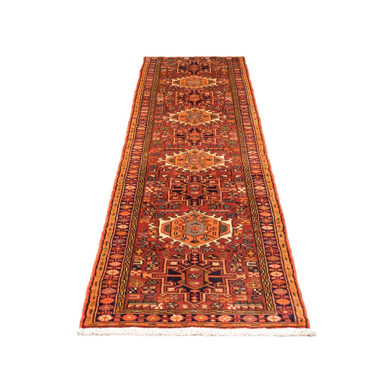 Tapis de couloir Tapis persan - Nomadic - 288 x 68 cm - rouge
