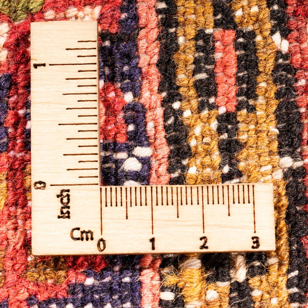 Tapis de couloir Tapis persan - Nomadic - 288 x 68 cm - rouge