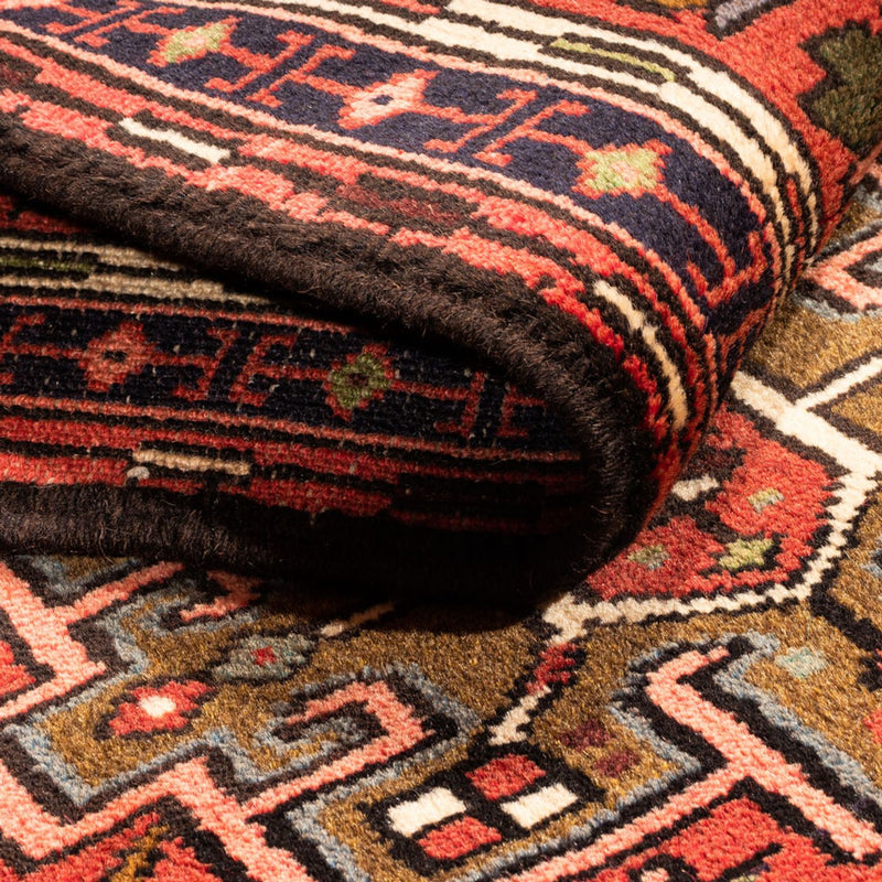 Tapis de couloir Tapis persan - Nomadic - 291 x 70 cm - rouge