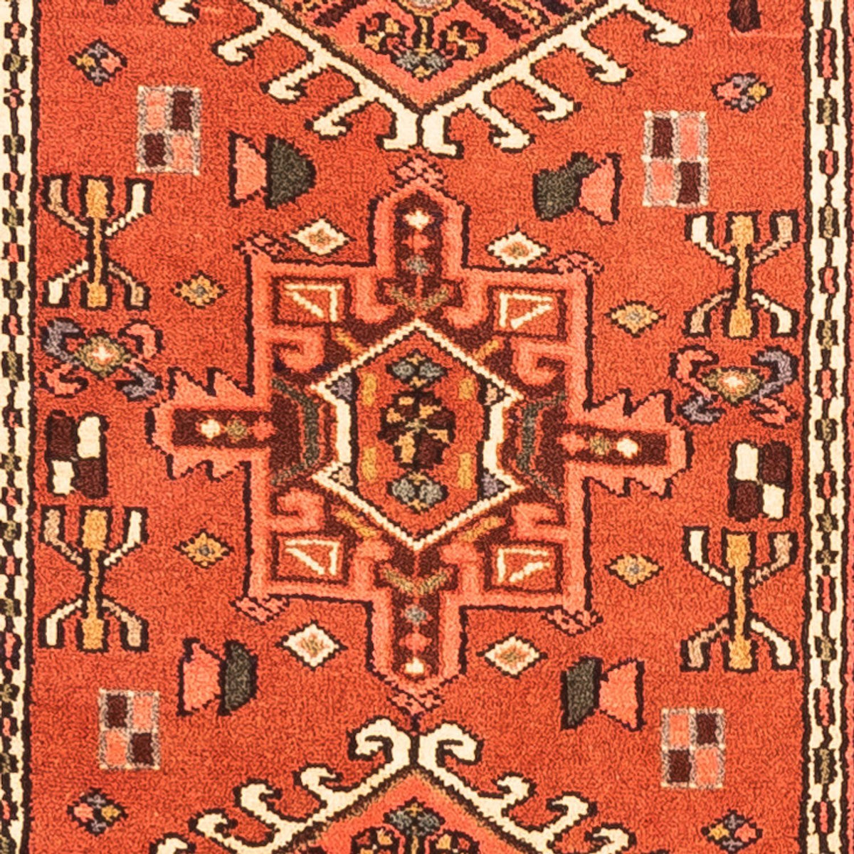 Tapis de couloir Tapis persan - Nomadic - 305 x 70 cm - rouge