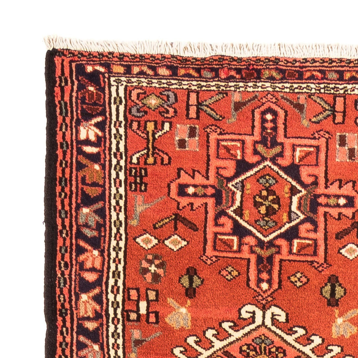 Tapis de couloir Tapis persan - Nomadic - 305 x 70 cm - rouge