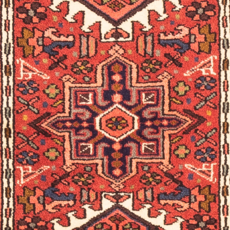Tapis de couloir Tapis persan - Nomadic - 287 x 65 cm - rouge