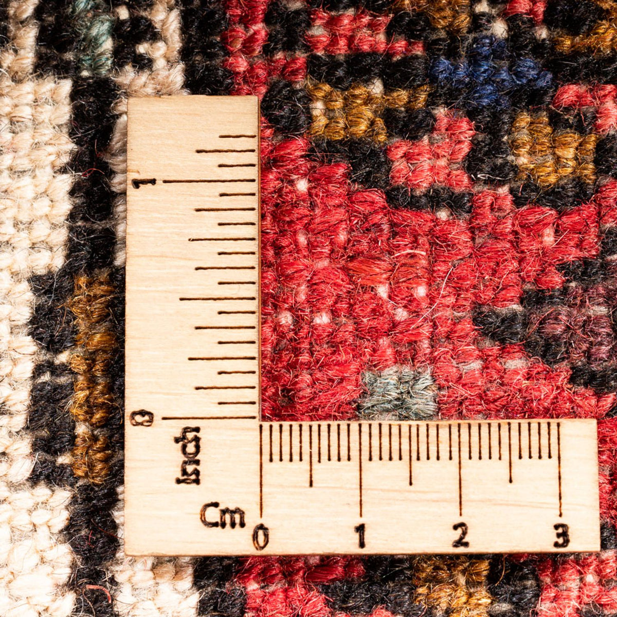 Tapis de couloir Tapis persan - Nomadic - 287 x 65 cm - rouge