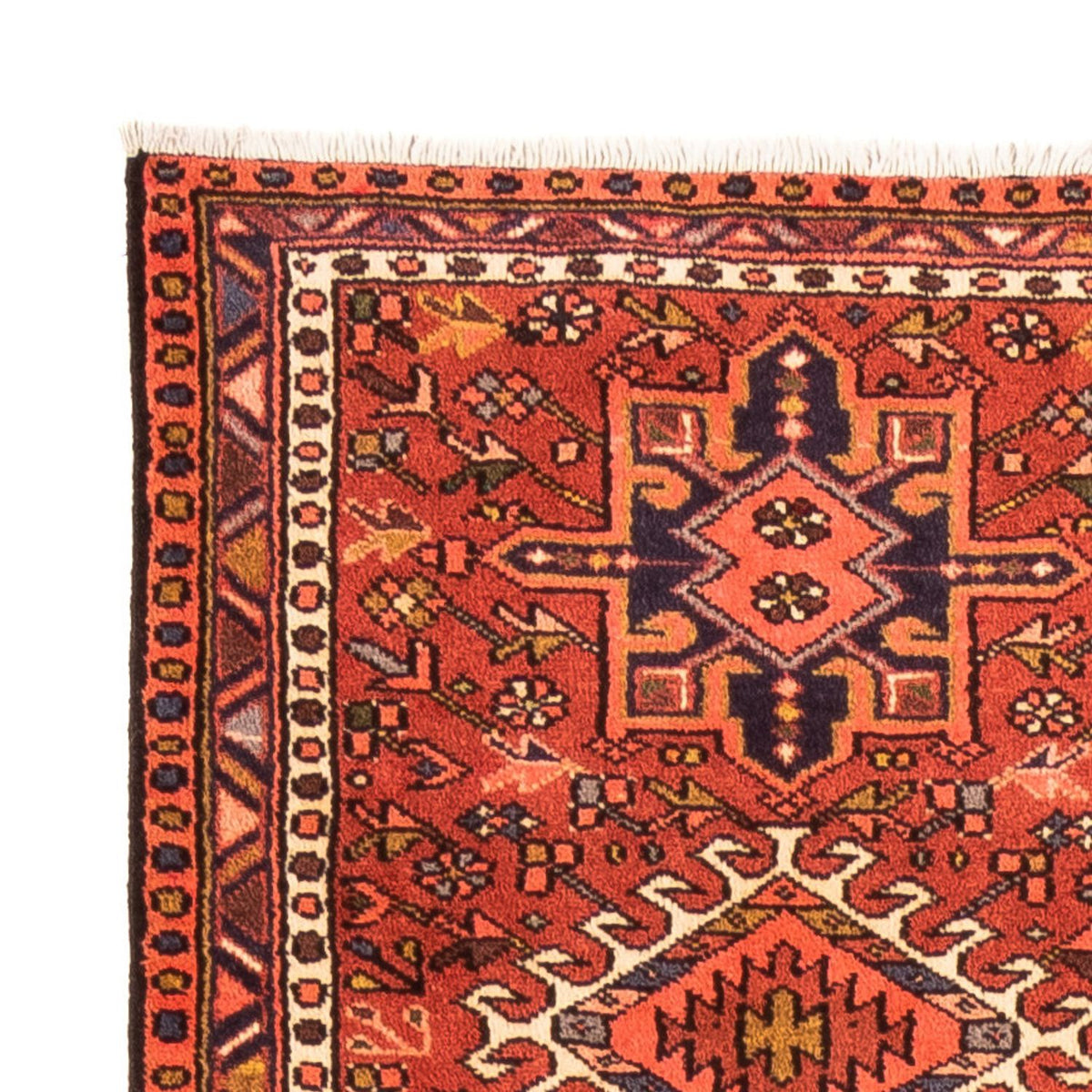 Tapis de couloir Tapis persan - Nomadic - 308 x 72 cm - rouge