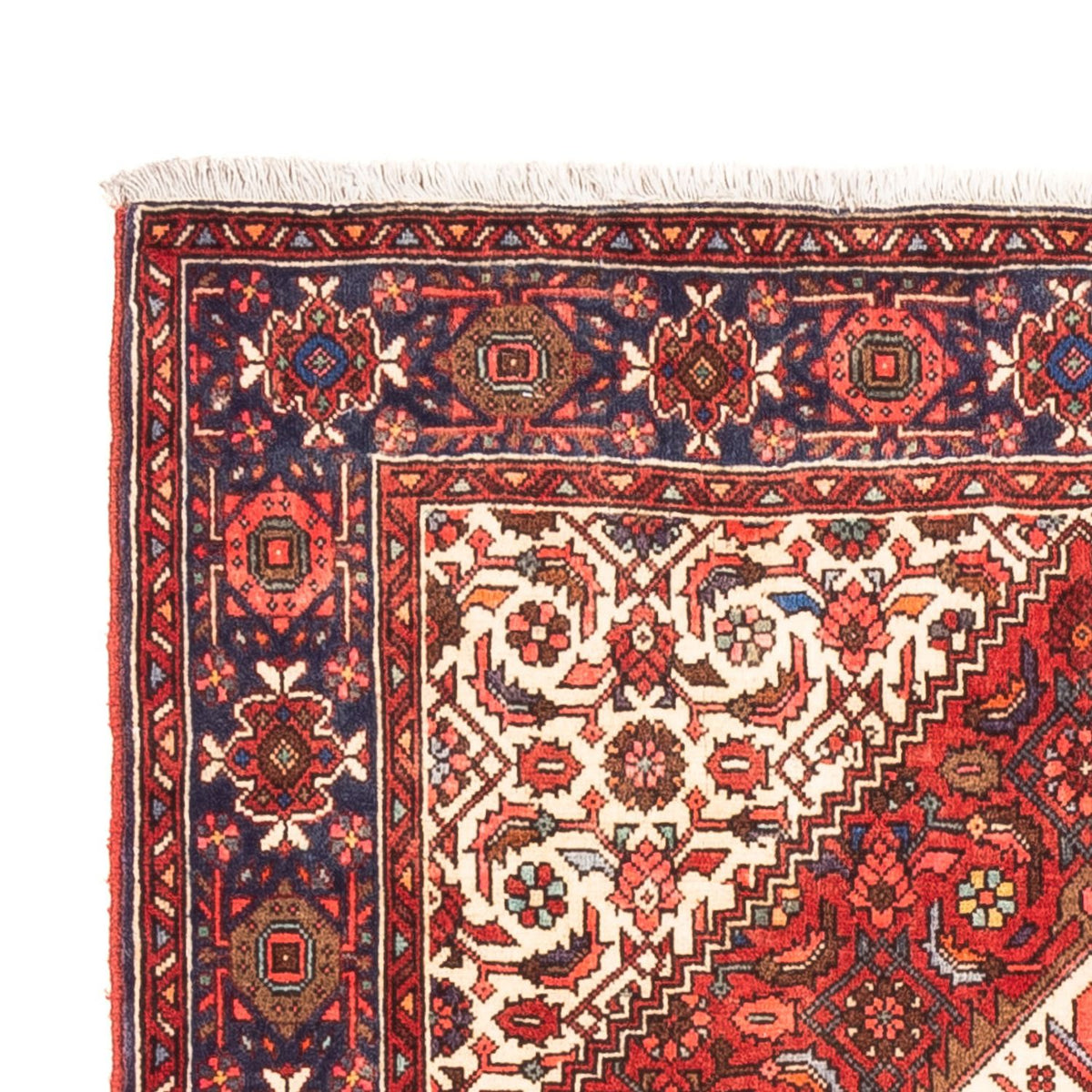 Tapis persan - Nomadic - 150 x 98 cm - rouge