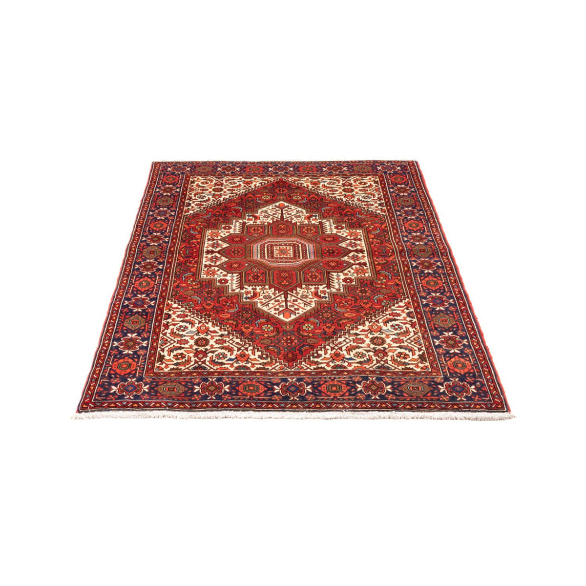 Tapis persan - Nomadic - 150 x 98 cm - rouge