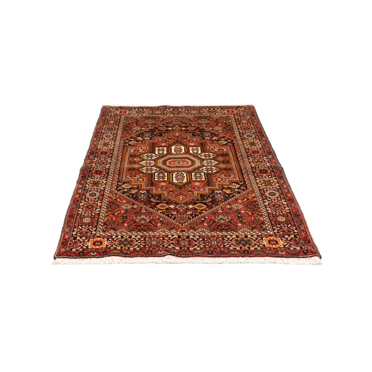 Tapis persan - Nomadic - 152 x 100 cm - beige foncé