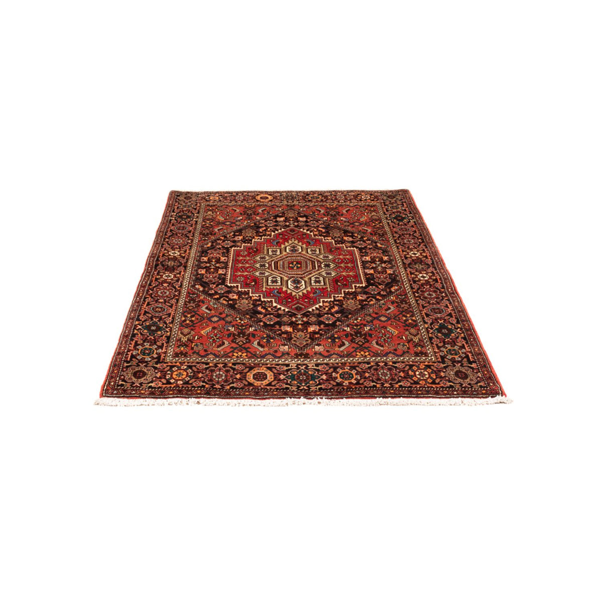 Tapis persan - Nomadic - 140 x 102 cm - bleu foncé