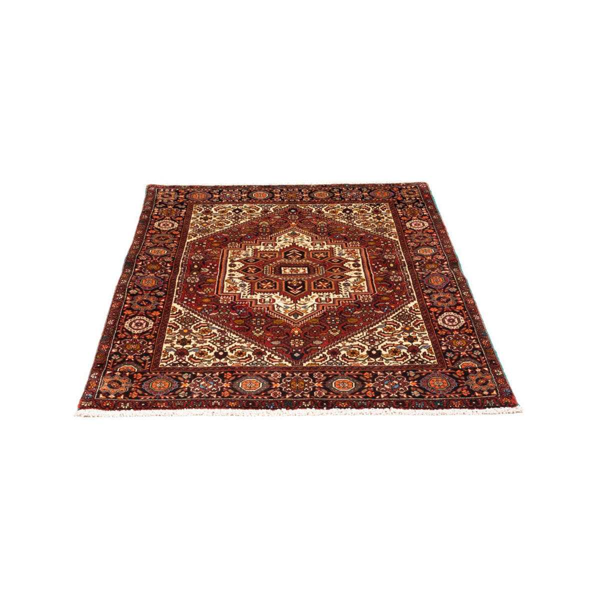 Tapis persan - Nomadic - 145 x 102 cm - rouge