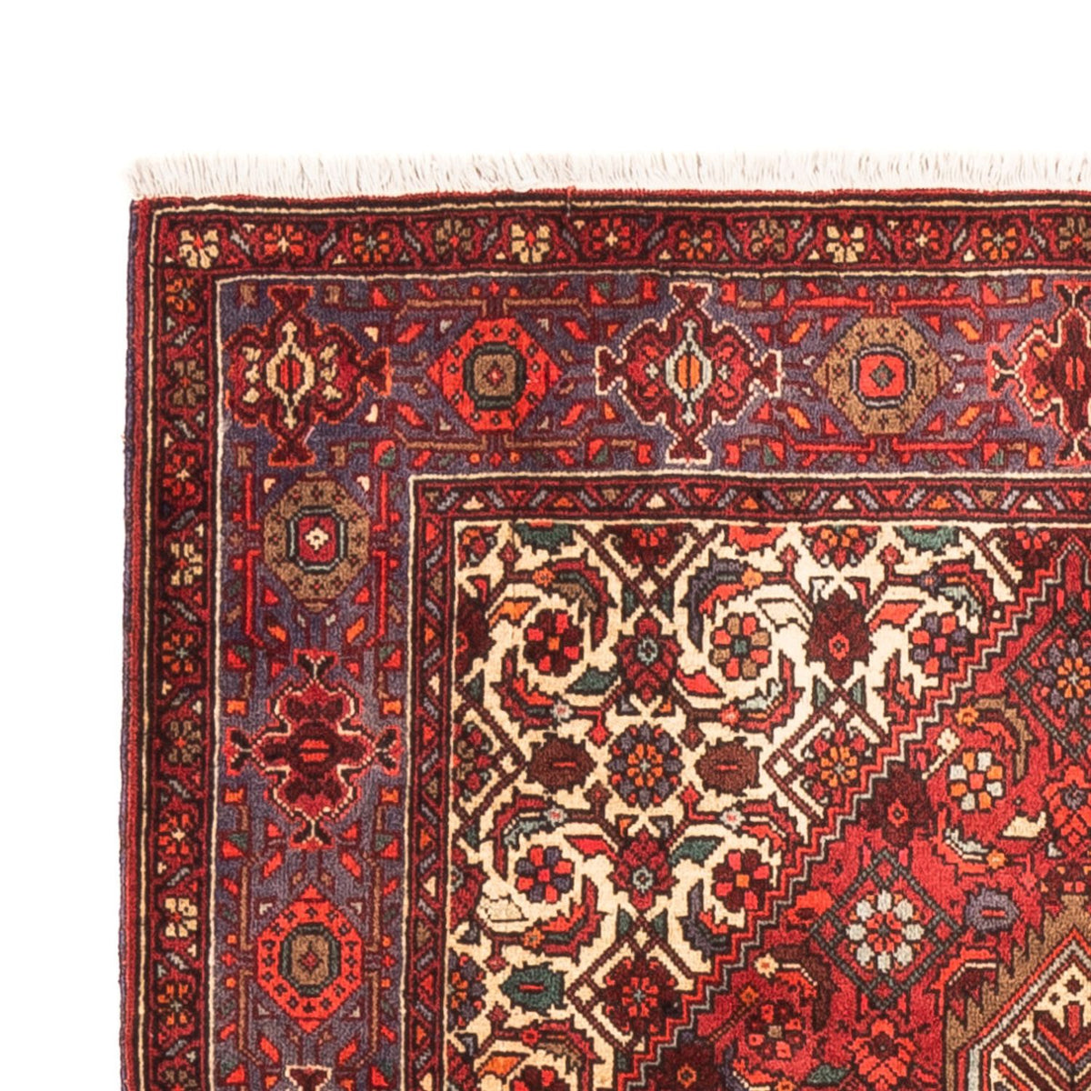 Tapis persan - Nomadic - 152 x 102 cm - rouge
