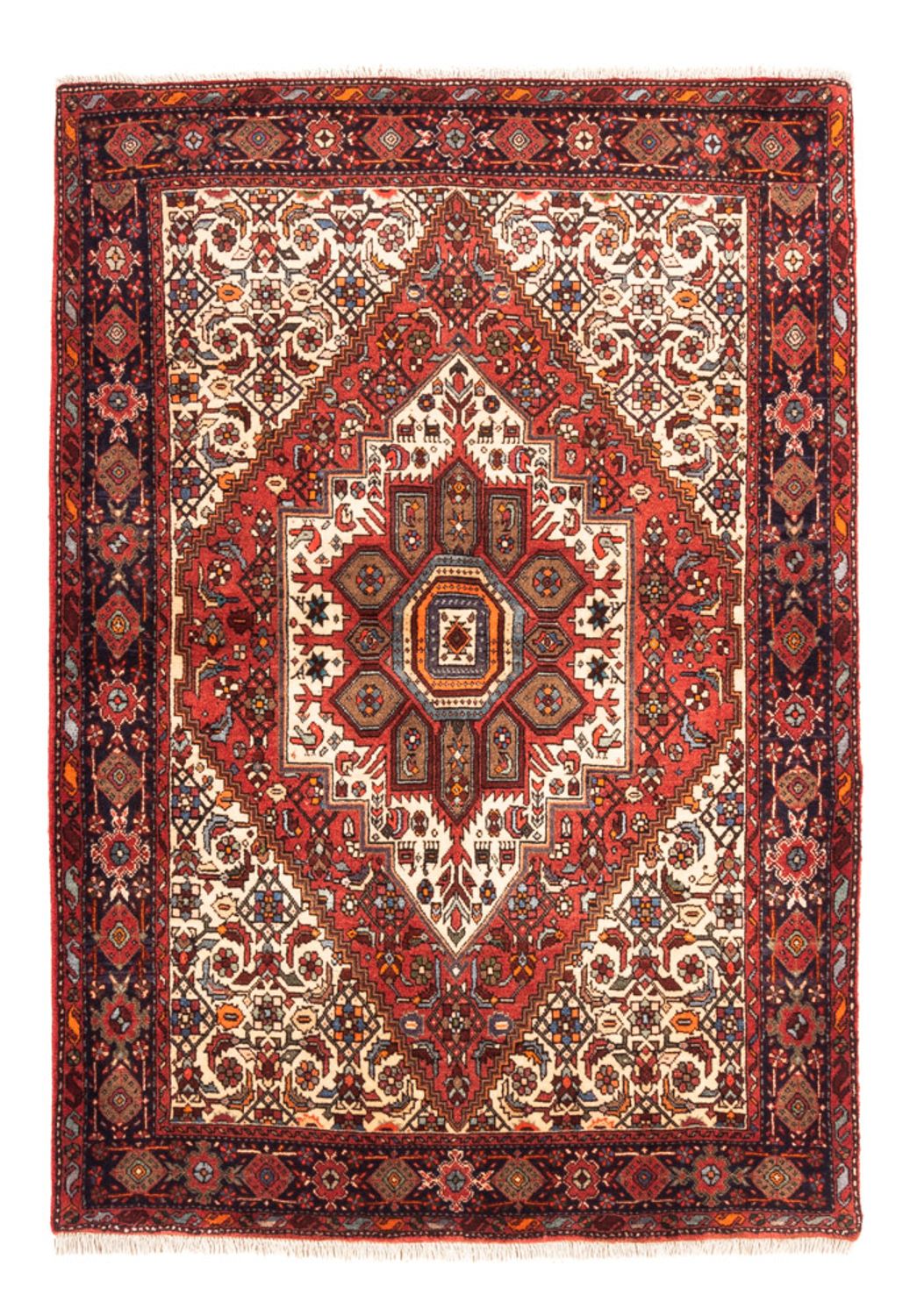 Tapis persan - Nomadic - 145 x 103 cm - crème