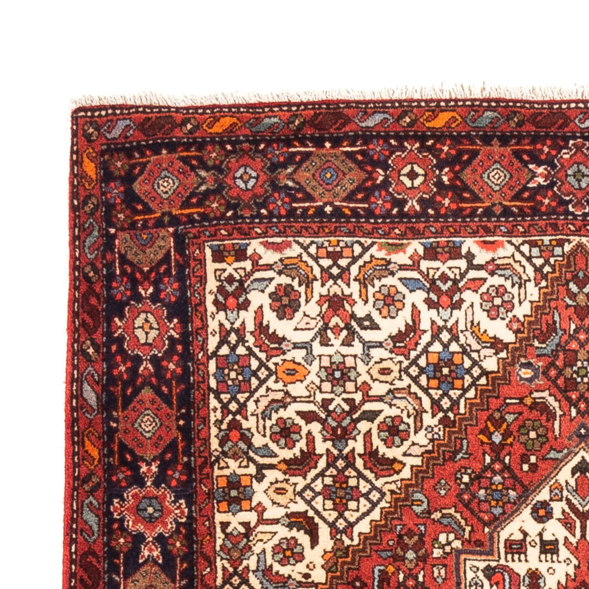 Tapis persan - Nomadic - 145 x 103 cm - crème