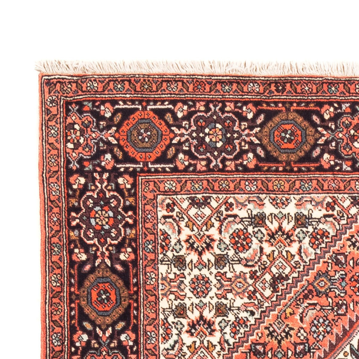 Tapis persan - Nomadic - 155 x 106 cm - rouge