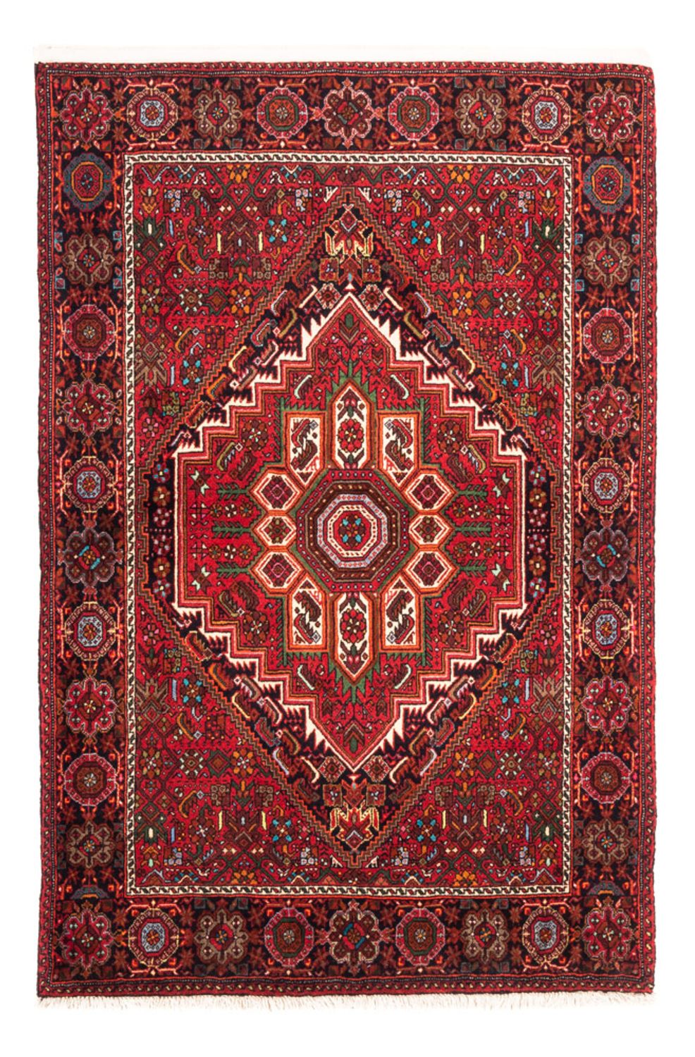 Tapis persan - Nomadic - 157 x 100 cm - rouge