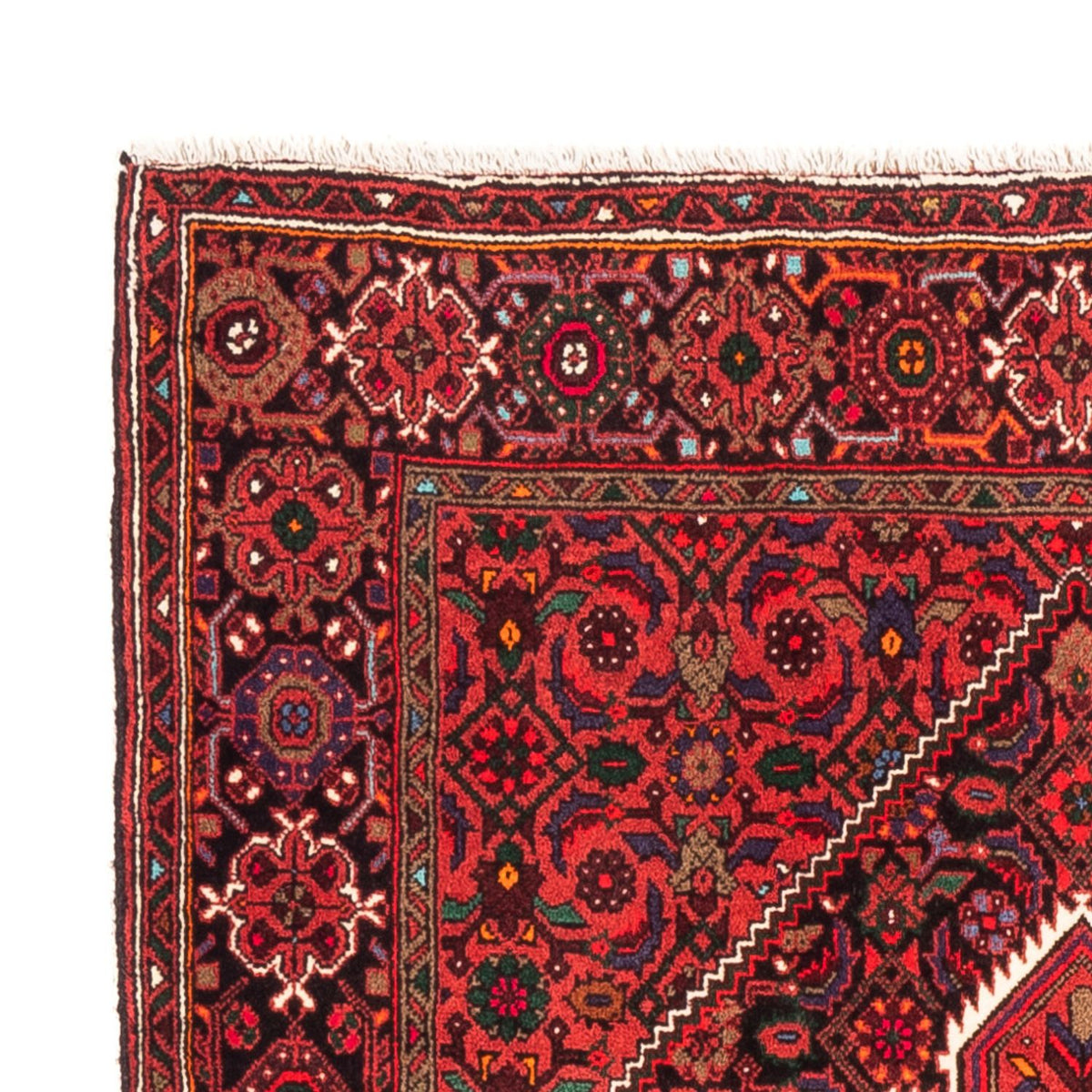 Tapis persan - Nomadic - 155 x 105 cm - rouge