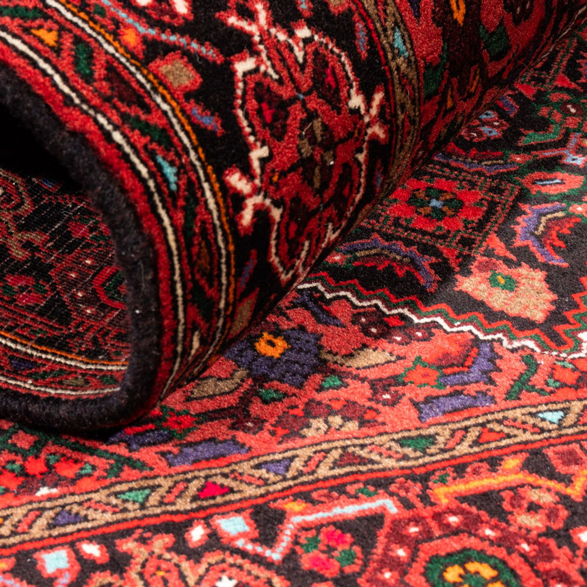 Tapis persan - Nomadic - 155 x 105 cm - rouge