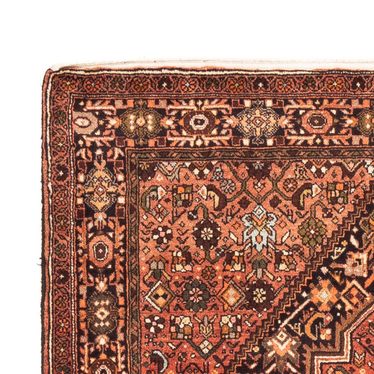 Tapis persan - Nomadic - 155 x 109 cm - rouge