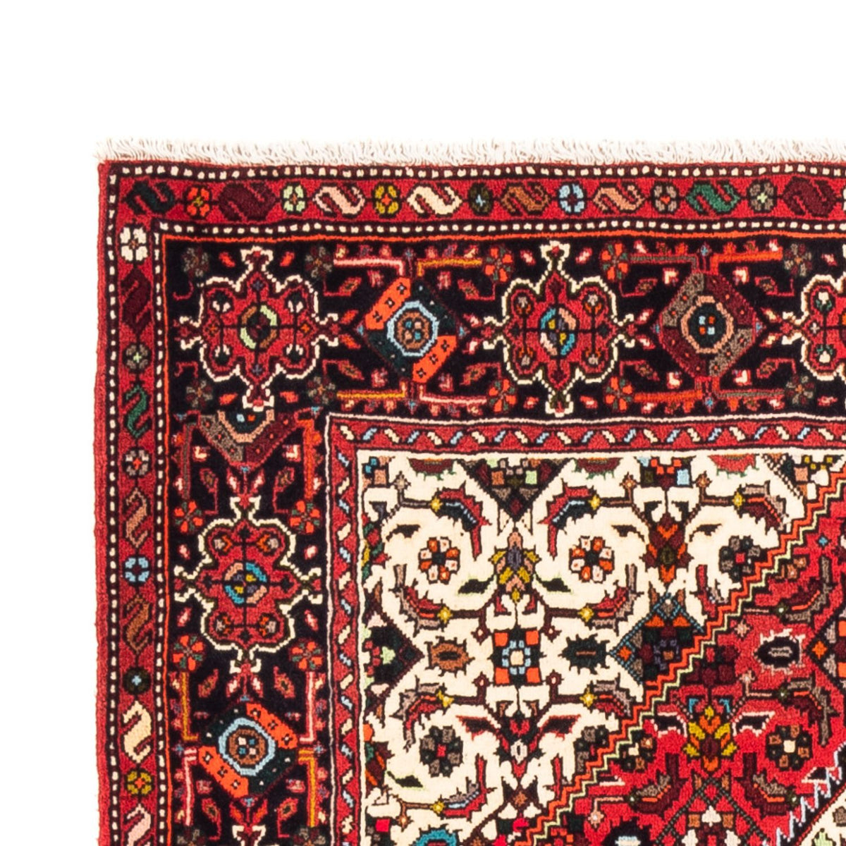 Tapis persan - Nomadic - 158 x 109 cm - rouge