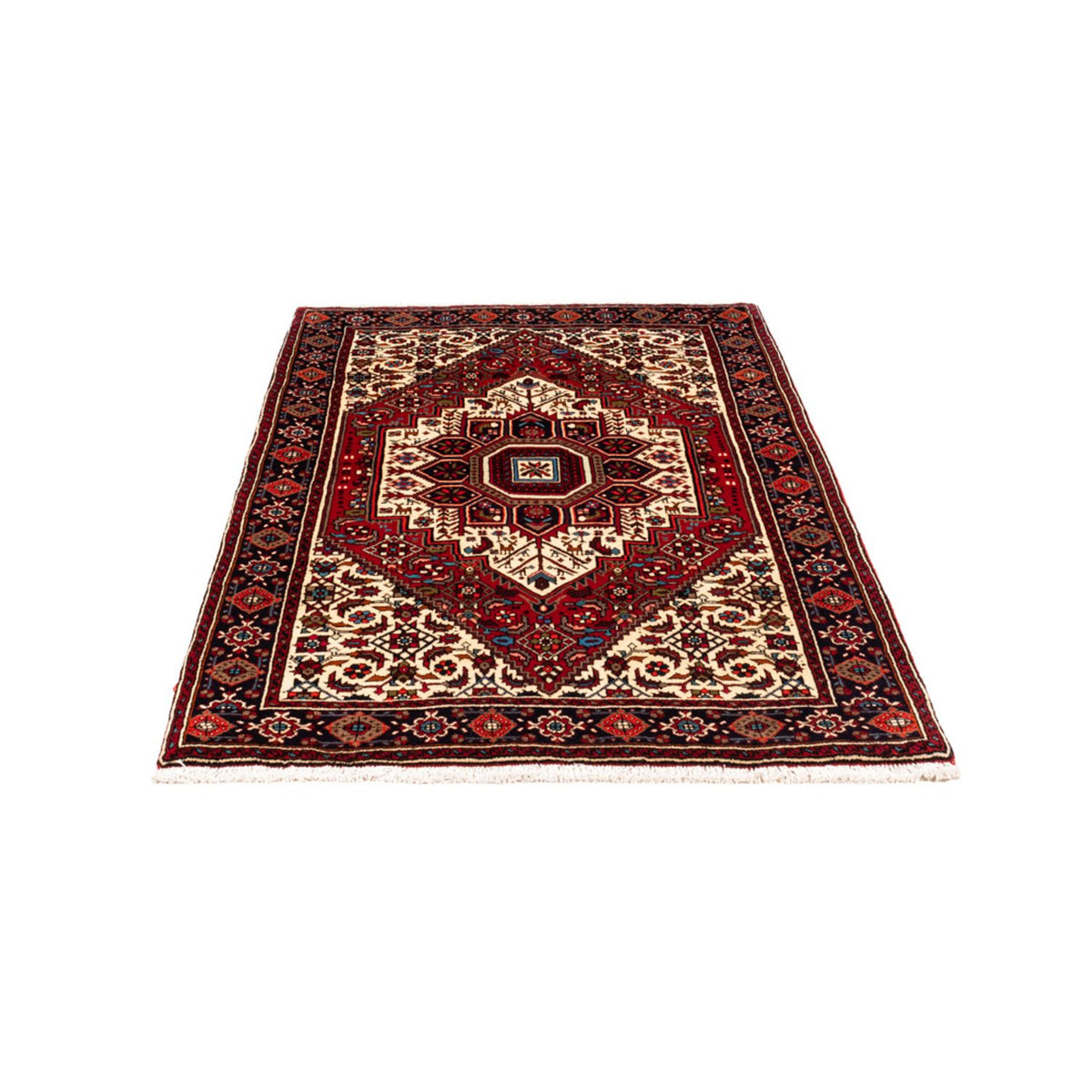 Tapis persan - Nomadic - 156 x 107 cm - rouge