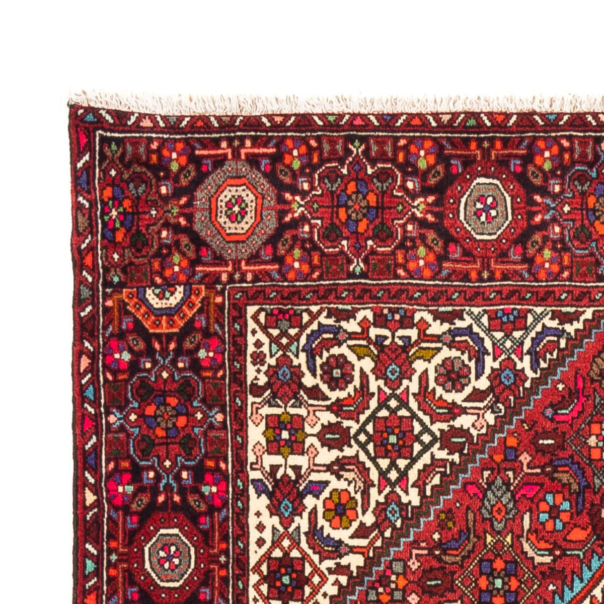 Tapis persan - Nomadic - 165 x 106 cm - rouge