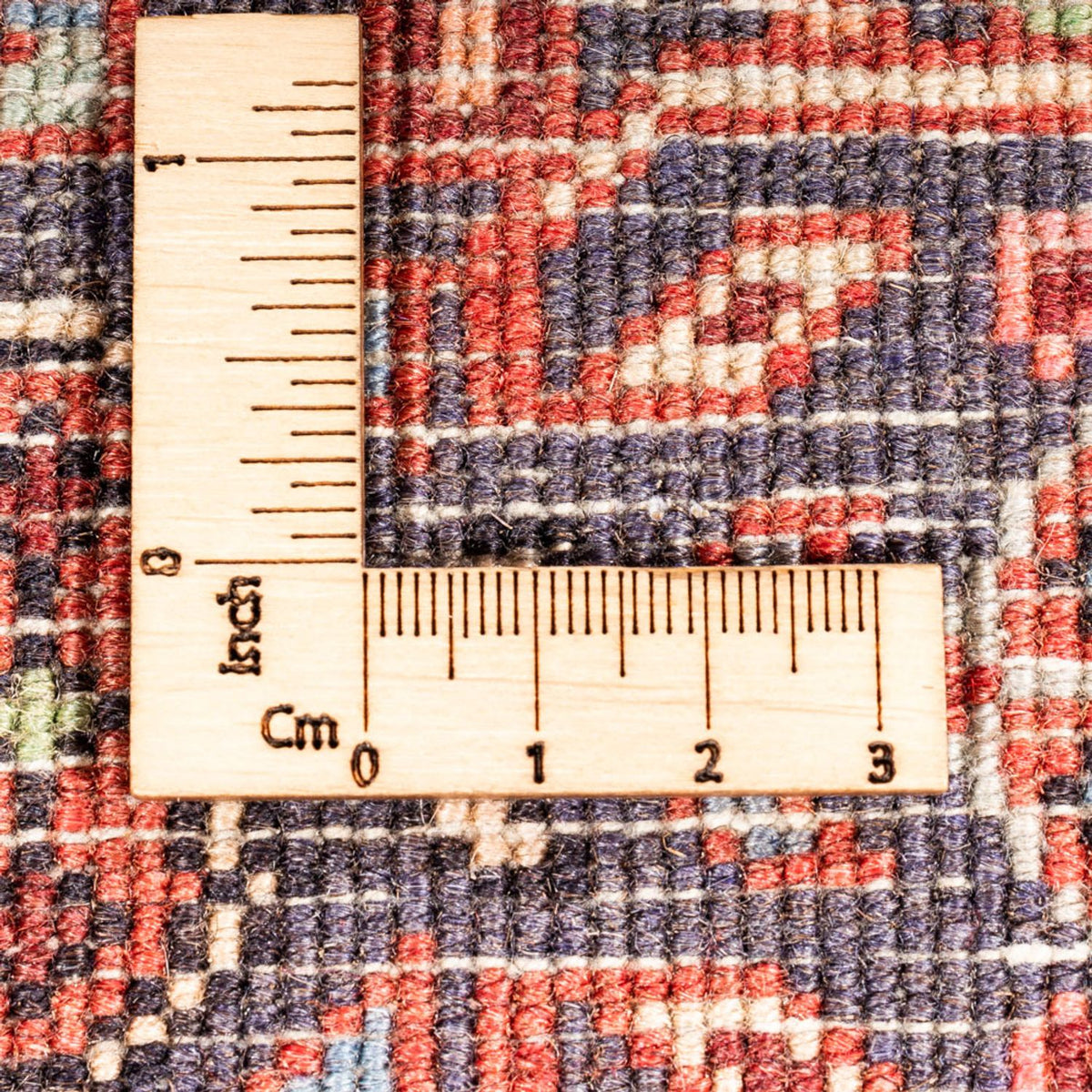 Tapis persan - Nomadic - 144 x 110 cm - rouge
