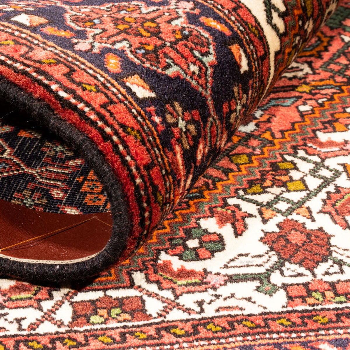 Tapis persan - Nomadic - 155 x 112 cm - beige