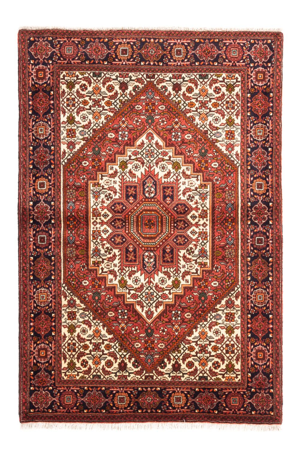Tapis persan - Nomadic - 158 x 110 cm - beige