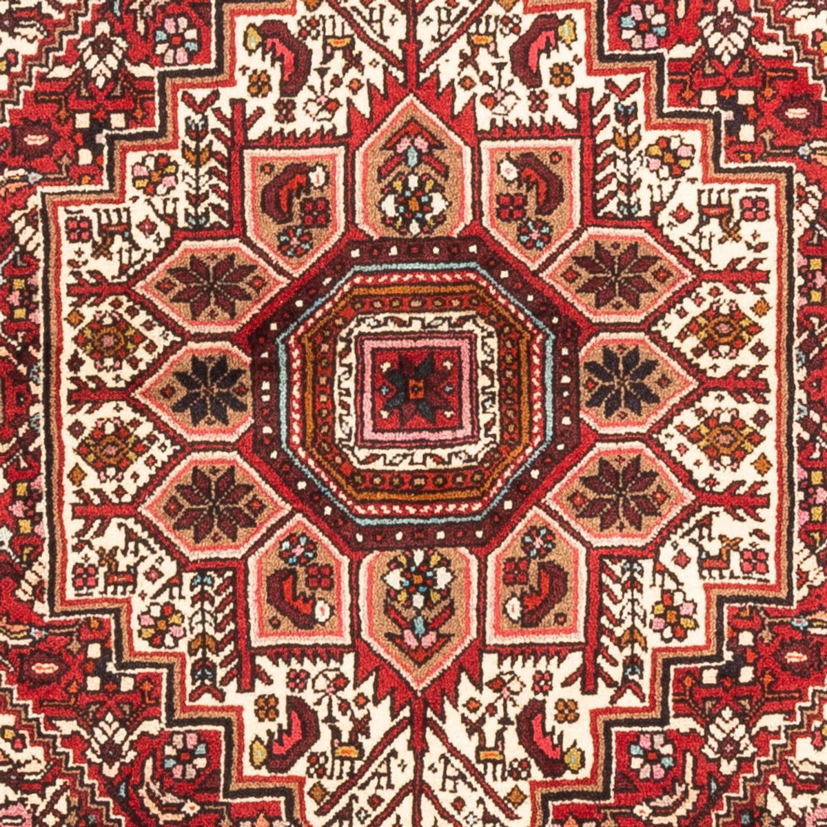 Tapis persan - Nomadic - 152 x 100 cm - beige