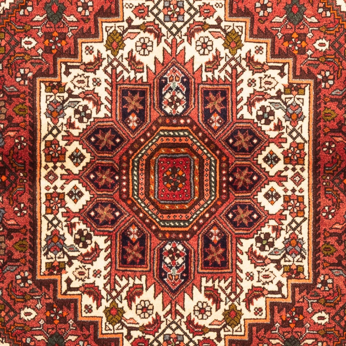 Tapis persan - Nomadic - 156 x 106 cm - beige