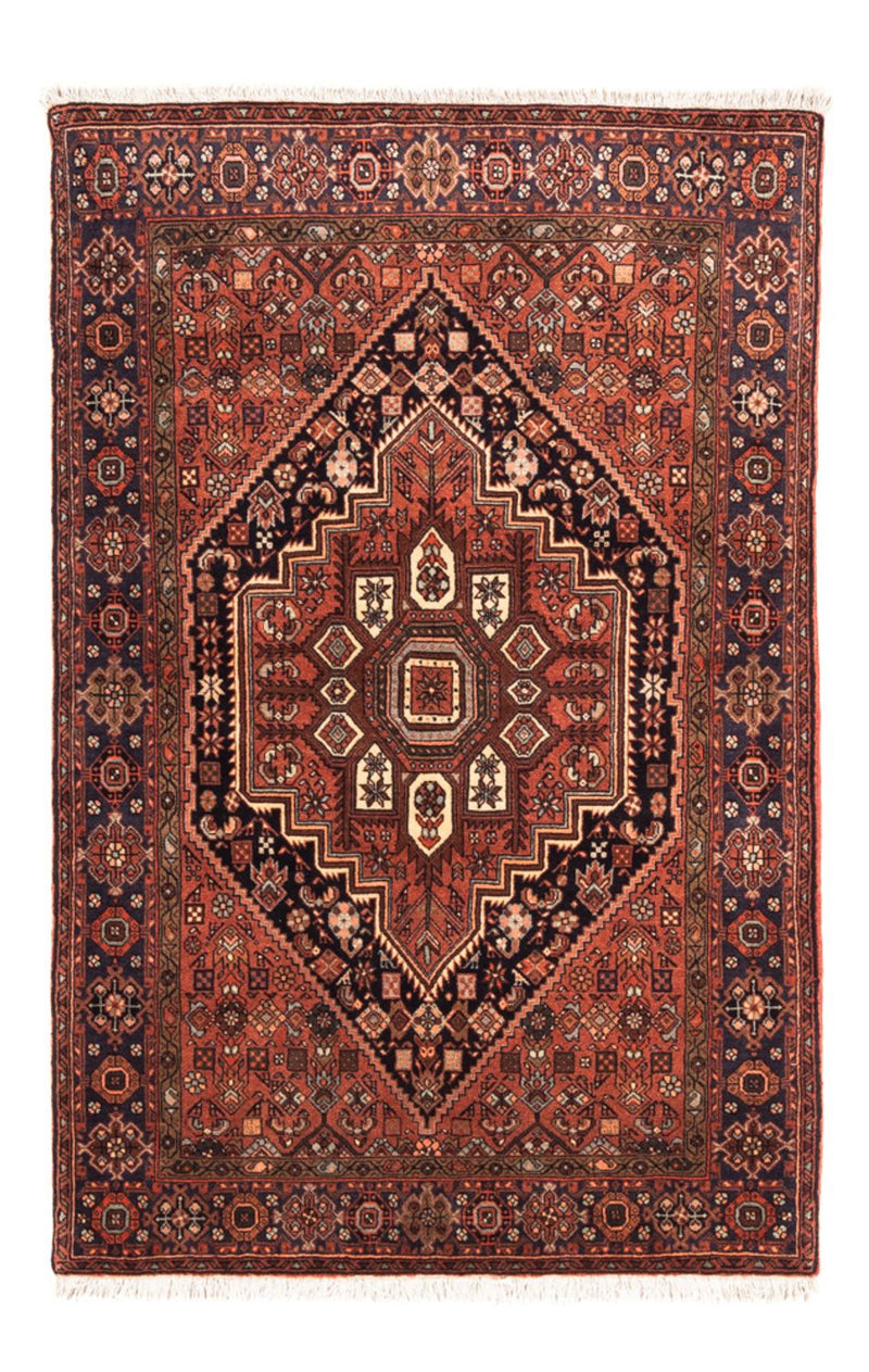 Tapis persan - Nomadic - 138 x 94 cm - rouille