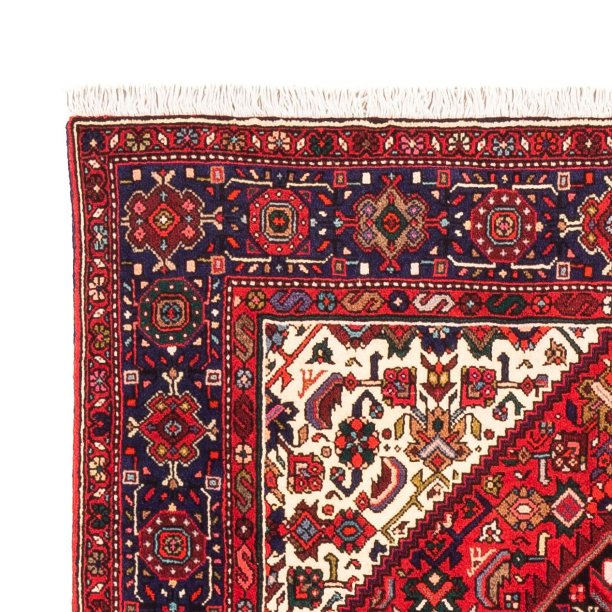 Tapis persan - Nomadic - 150 x 98 cm - rouge