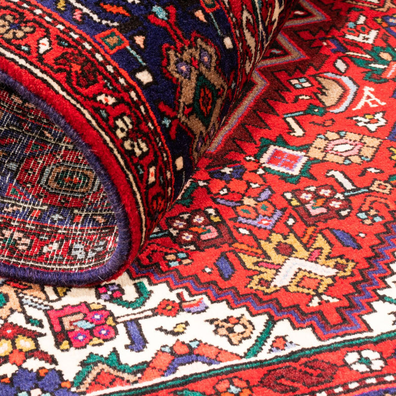 Tapis persan - Nomadic - 150 x 98 cm - rouge