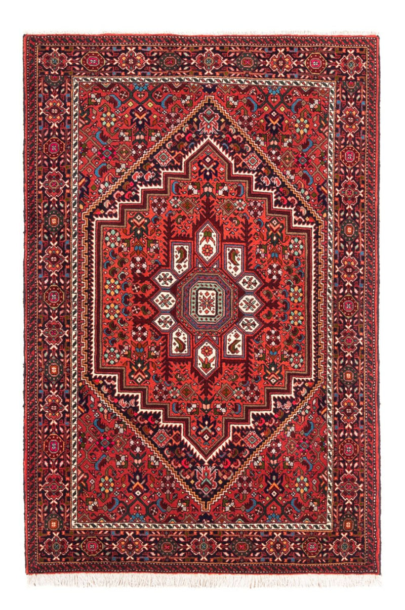 Tapis persan - Nomadic - 150 x 100 cm - rouge