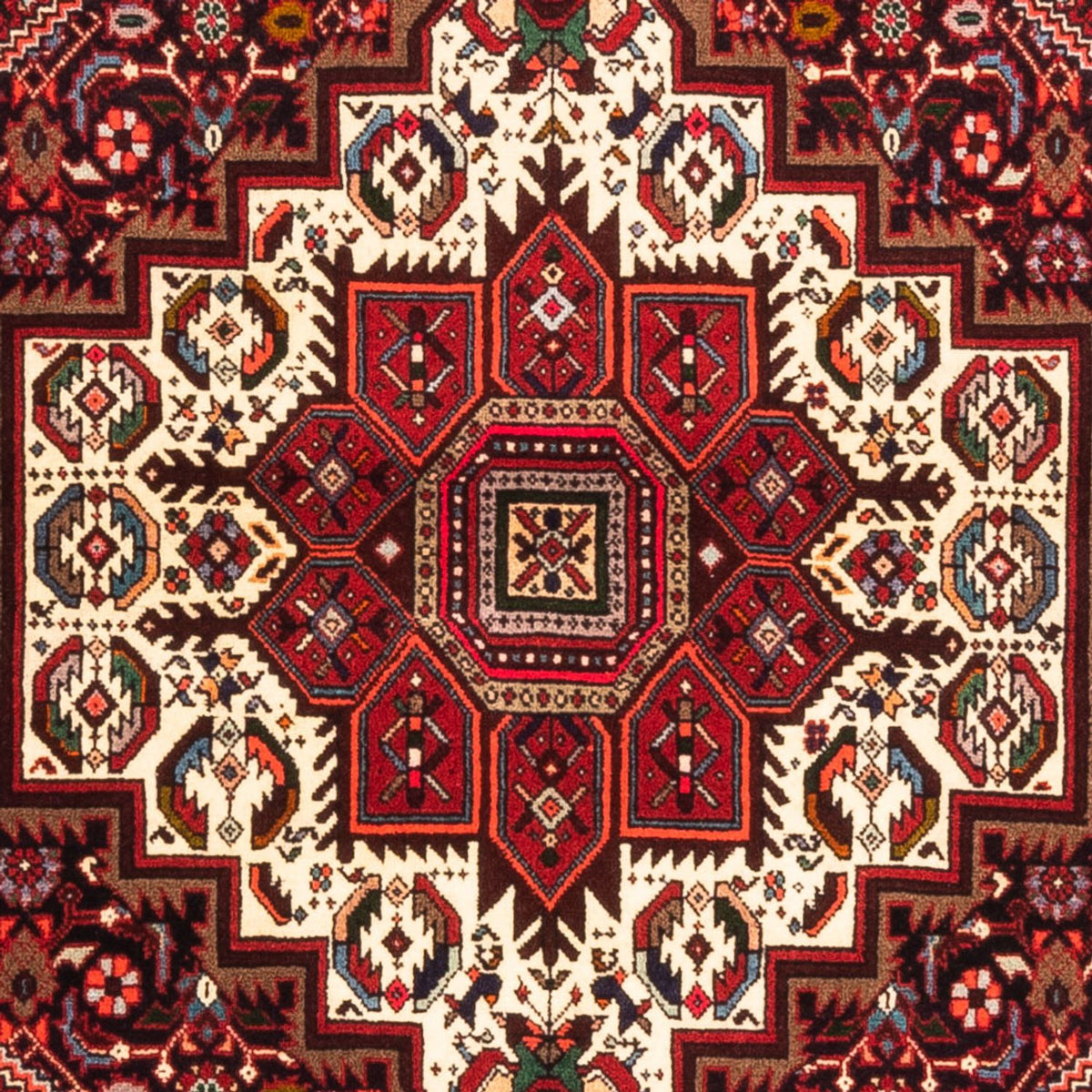 Tapis persan - Nomadic - 158 x 103 cm - rouge