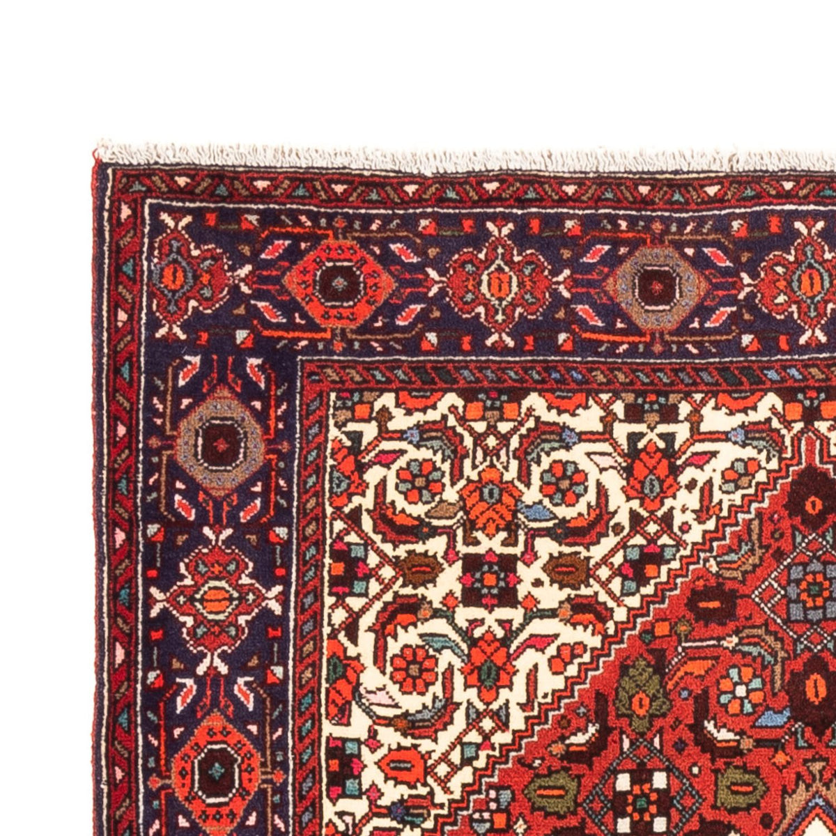 Tapis persan - Nomadic - 160 x 100 cm - rouge