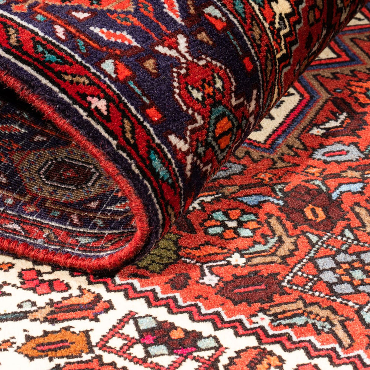 Tapis persan - Nomadic - 160 x 100 cm - rouge