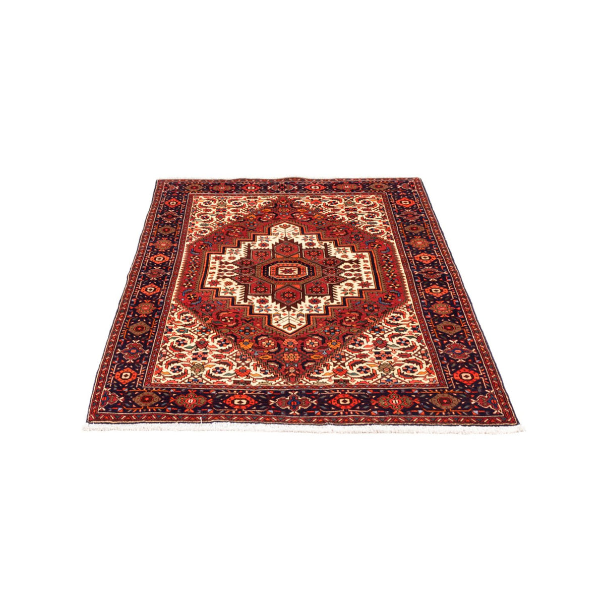 Tapis persan - Nomadic - 150 x 100 cm - rouge