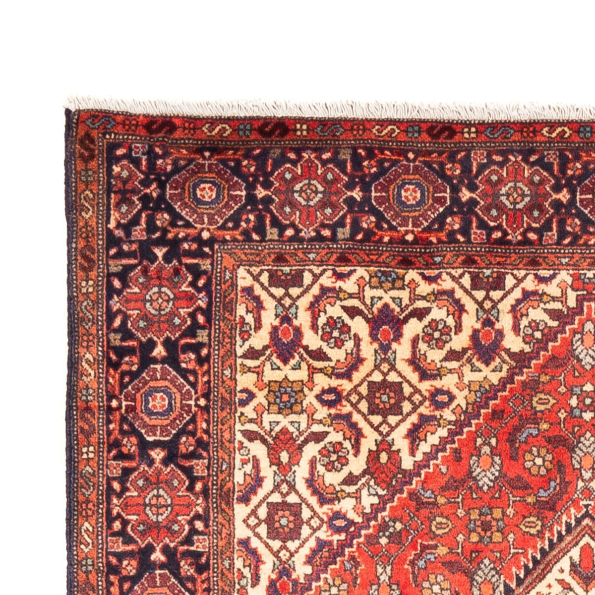 Tapis persan - Nomadic - 153 x 103 cm - rouge