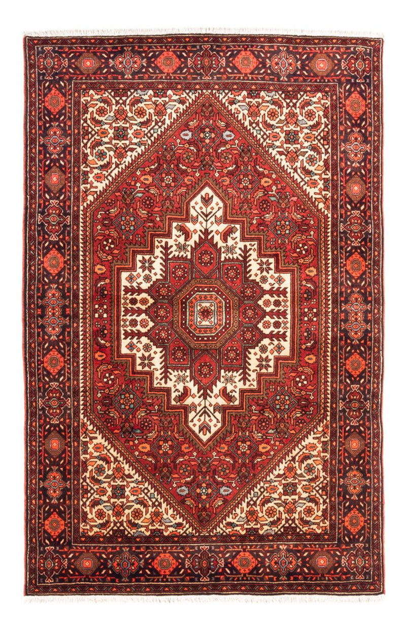 Tapis persan - Nomadic - 149 x 98 cm - rouge