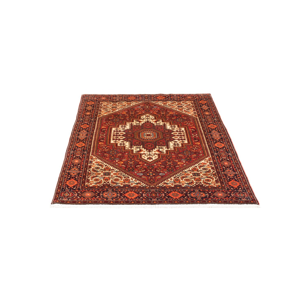 Tapis persan - Nomadic - 149 x 98 cm - rouge