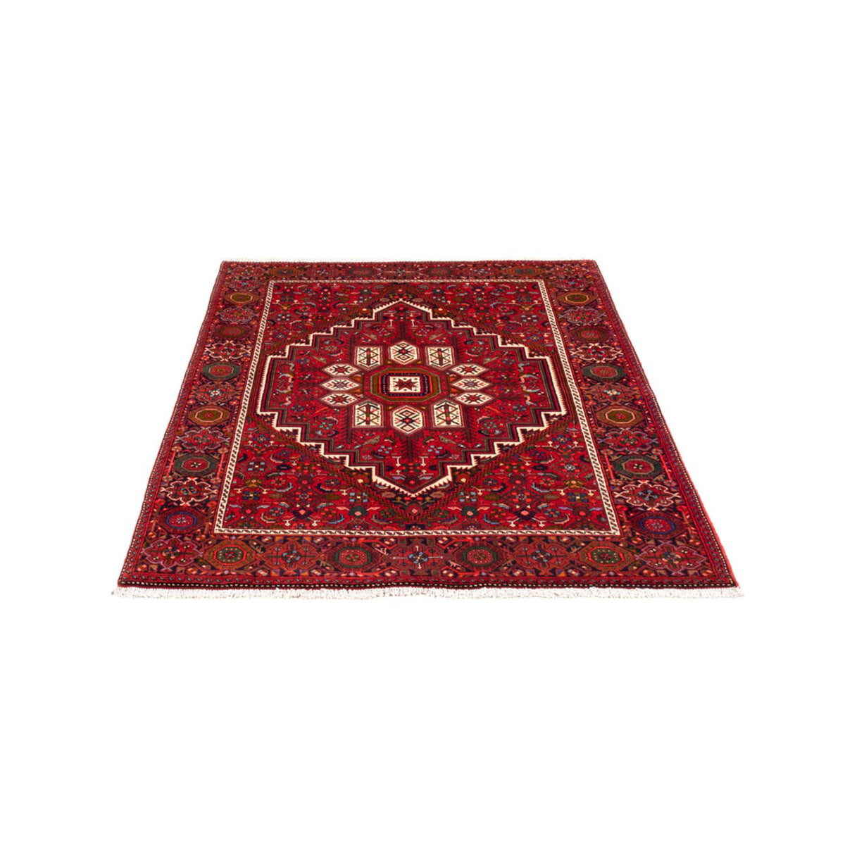 Tapis persan - Nomadic - 145 x 100 cm - rouge