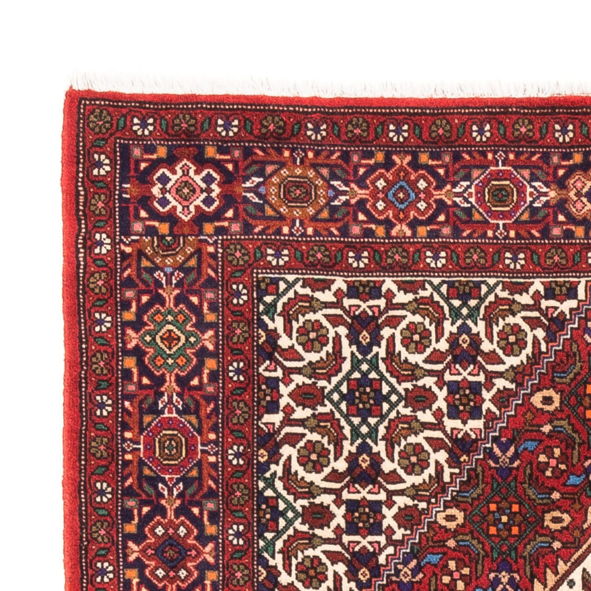 Tapis persan - Nomadic - 148 x 98 cm - rouge