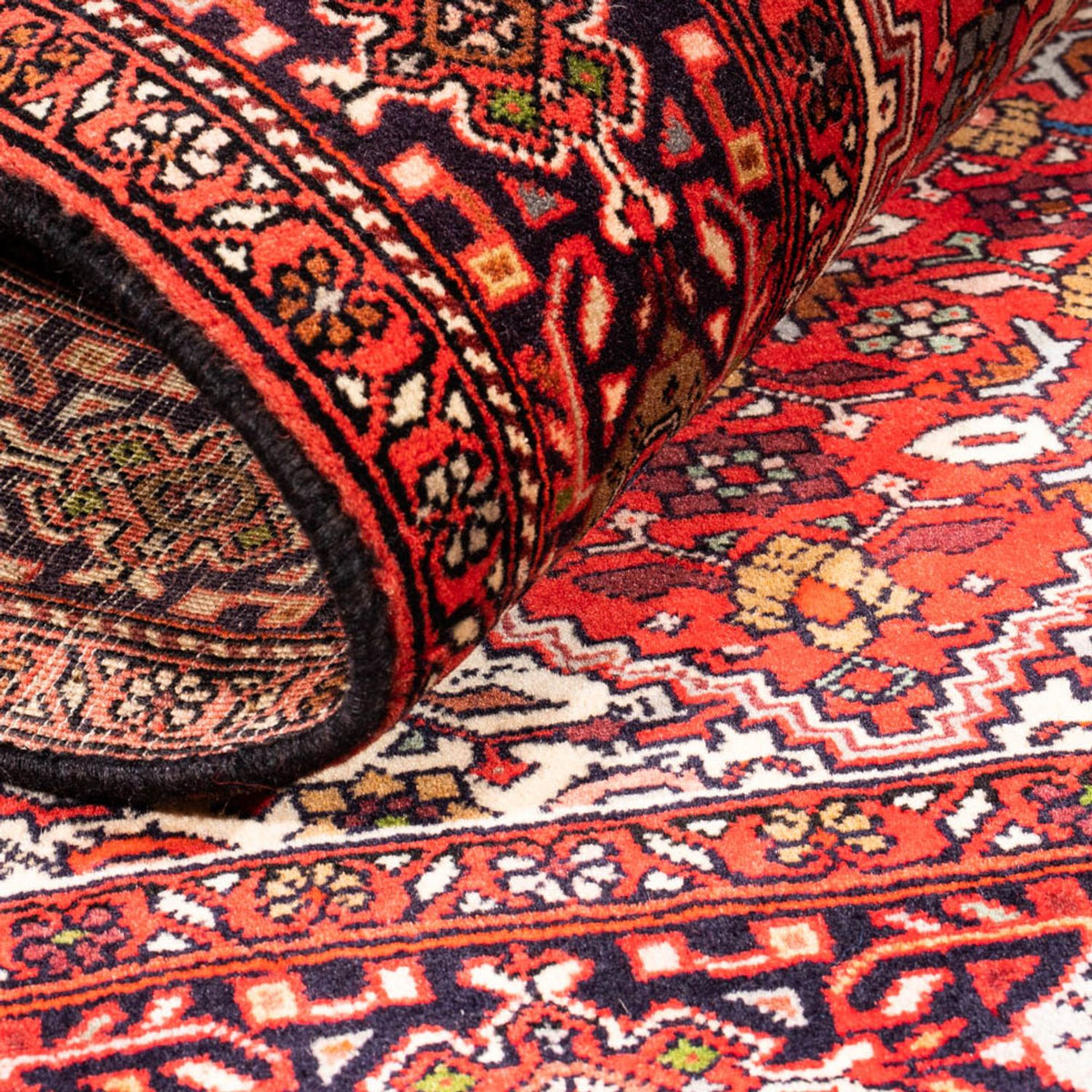 Tapis persan - Nomadic - 147 x 100 cm - rouge