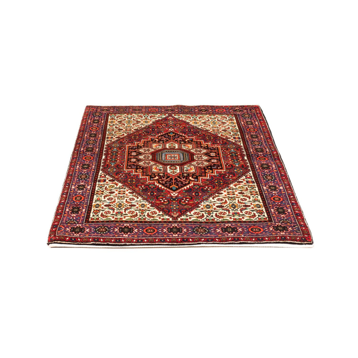 Tapis persan - Nomadic - 150 x 102 cm - rouge