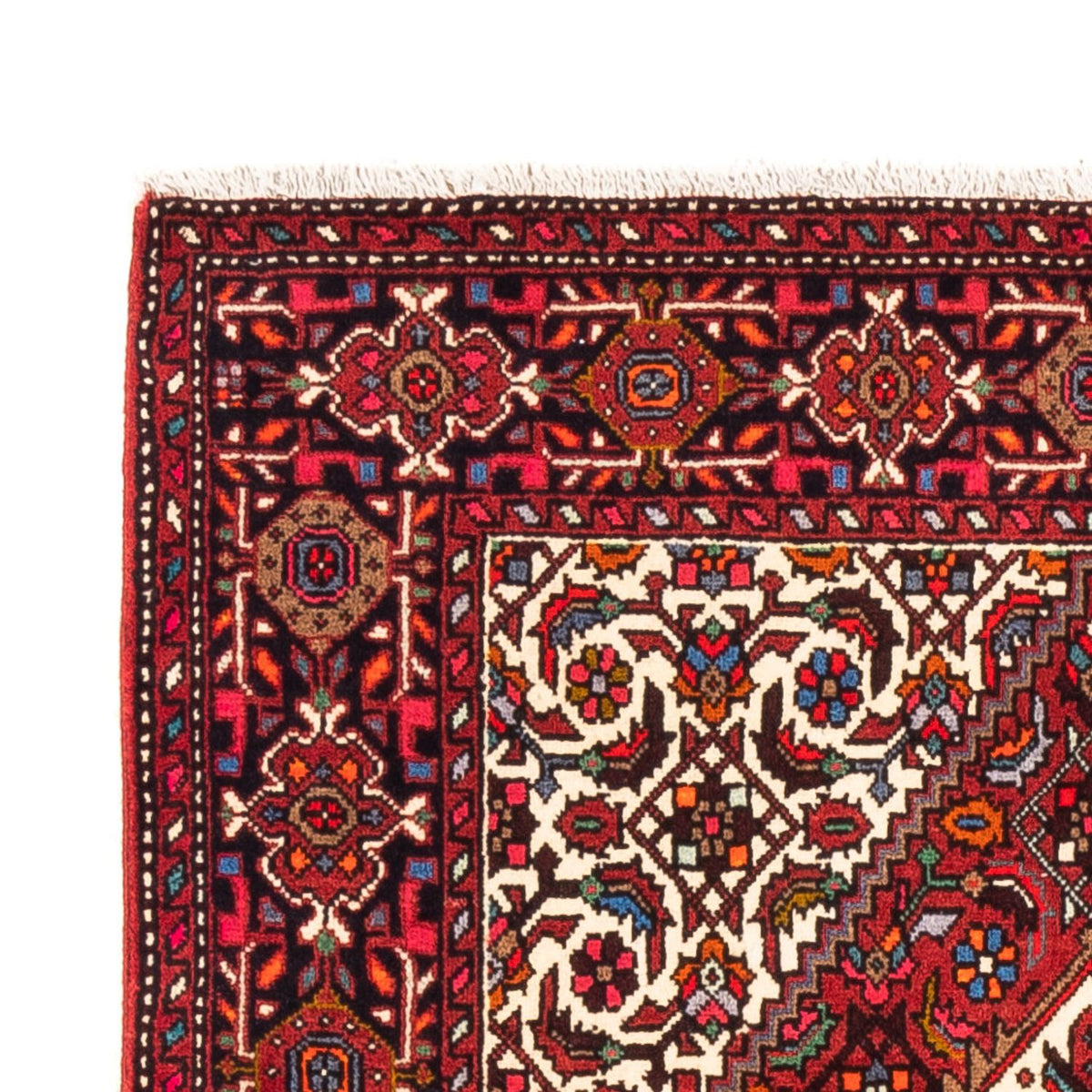 Tapis persan - Nomadic - 150 x 98 cm - rouge