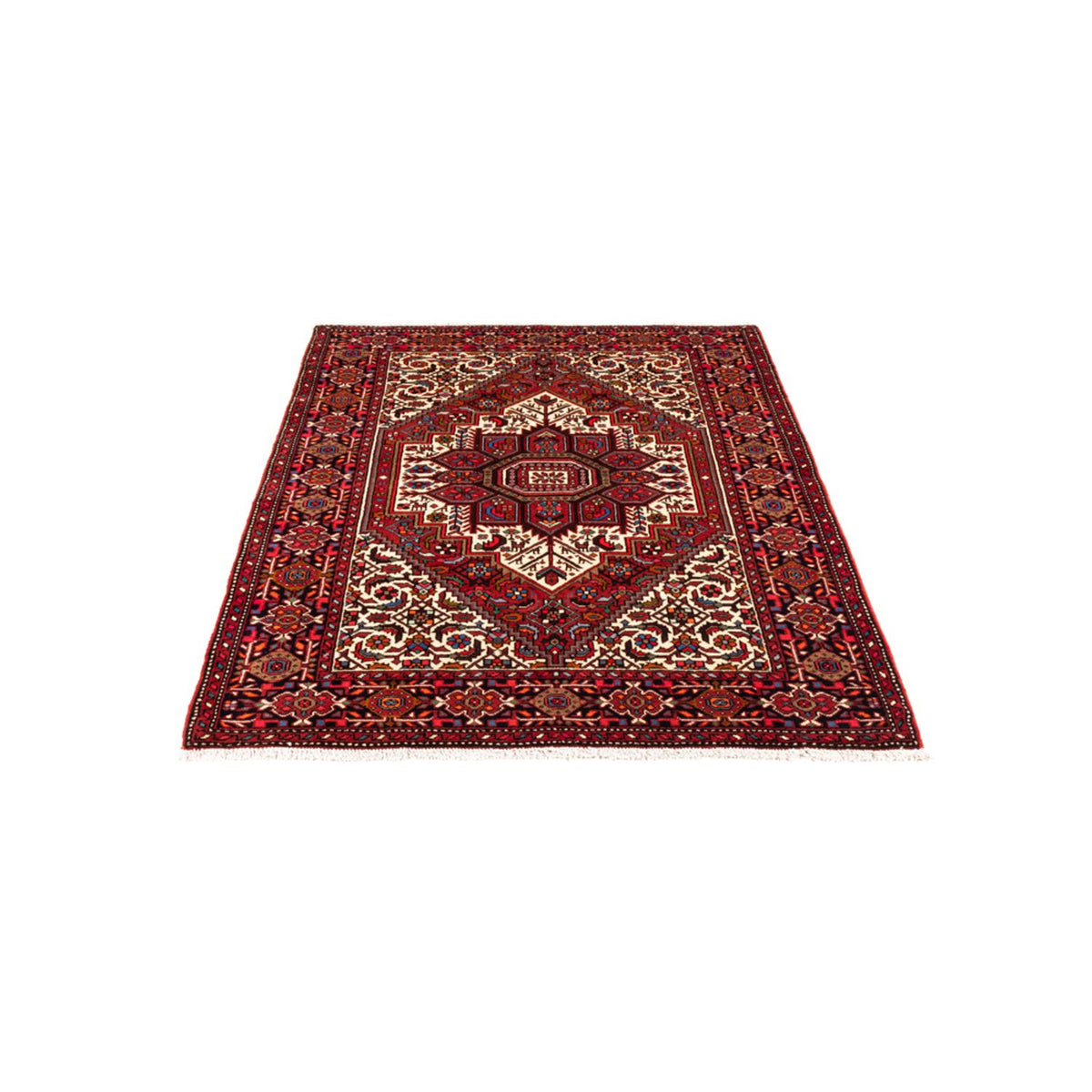 Tapis persan - Nomadic - 150 x 98 cm - rouge
