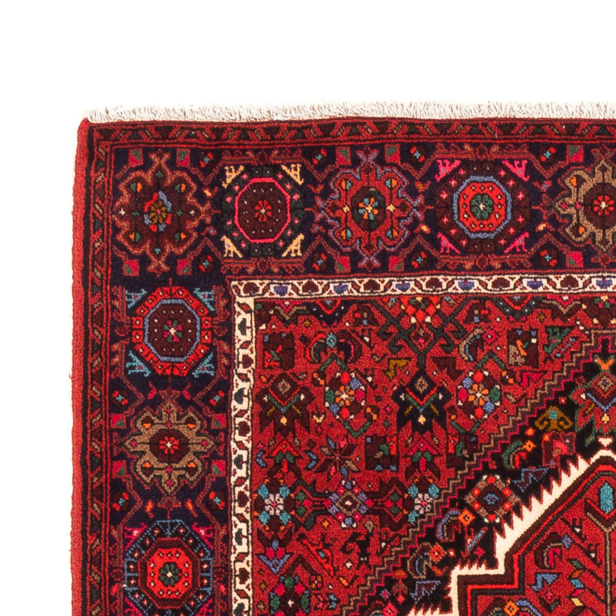 Tapis persan - Nomadic - 150 x 102 cm - rouge
