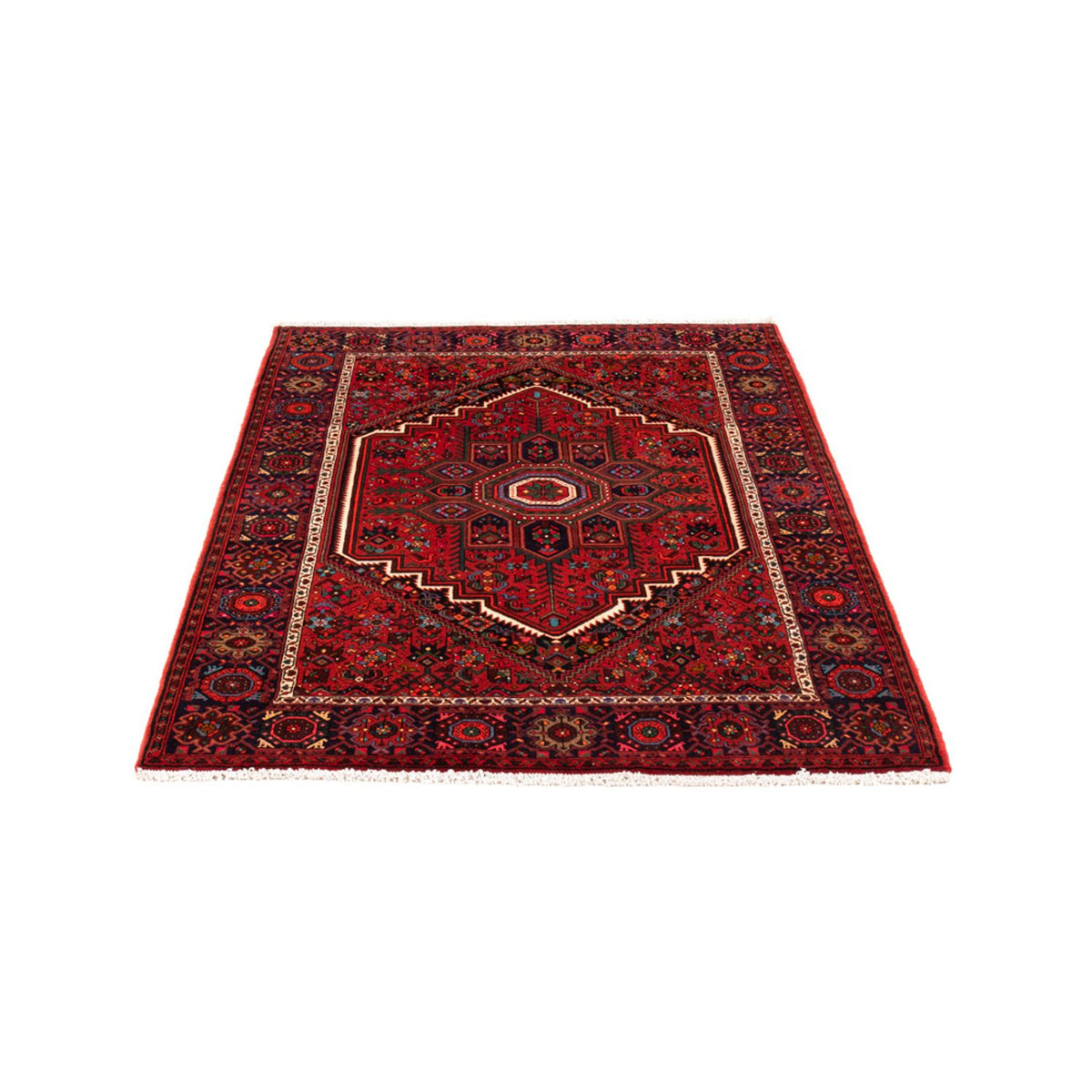Tapis persan - Nomadic - 150 x 102 cm - rouge